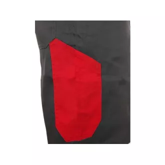 Ogrodnicy CXS PHOENIX CRONOS, szaro-czerwony, rozmiar