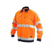 Bluzka CXS NORWICH, ostrzegawcza, męska, pomarańczowo-niebieska, rozmiar