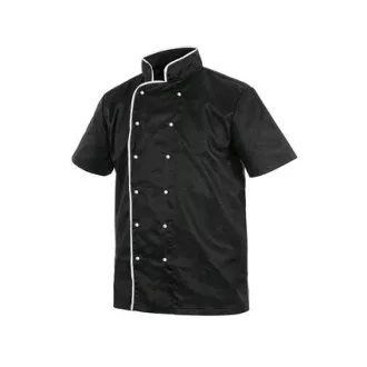 Rondon CHEF z krótkim rękawem, męski, czarno-biały, rozm Rondon CHEF z krótkim rękawem, męski, czarno-biały, rozm