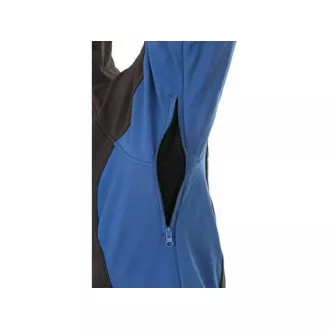 Męska kurtka softshell CXS SACRAMENTO, szaro-niebieska, rozmiar Męska kurtka softshell CXS SACRAMENTO, szaro-niebieska, rozmiar