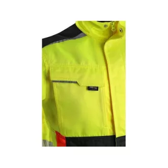 Bluza ostrzegawcza CXS BENSON, męska, żółto-czarna, rozmiar Bluza ostrzegawcza CXS BENSON, męska, żółto-czarna, rozmiar