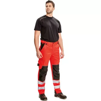 Spodnie KNOXFIELD HV FL290 czerwone 46