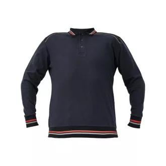 Bluza polo KNOXFIELD antracyt/czerwona XS Bluza polo KNOXFIELD antracyt/czerwona XS