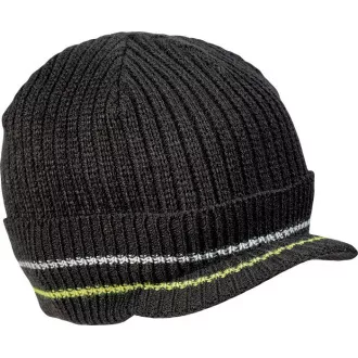 Czapka ZIMOWA KNOXFIELD czarna / żółta M / L
