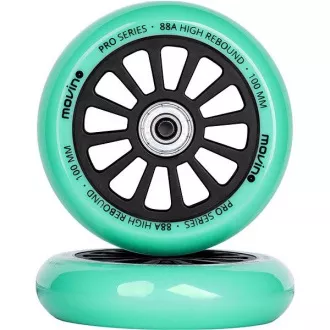 Kółka zapasowe do hulajnogi freestyle MOVINO 110 mm, aluminiowe, 2 szt.
