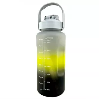 Motywacyjna butelka sportowa 3w1, 2000 ml   900 ml   300 ml