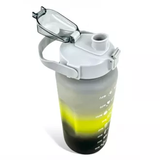 Motywacyjna butelka sportowa 3w1, 2000 ml   900 ml   300 ml