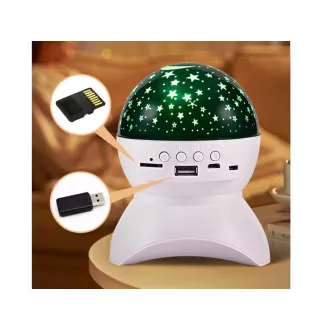 Nocny projektor gwiazd LED z USB