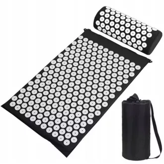 Mata do ćwiczeń akupresury PREMIUM z poduszką 67x42x2 cm