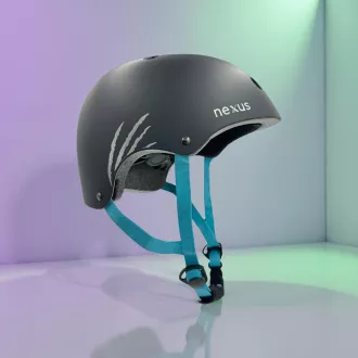 Kask SKITT Freestyle NEXUS Edition, antracytowy potwór