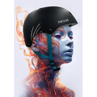 Kask SKITT Freestyle NEXUS Edition, antracytowy potwór