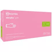 NITRYLEX PINK - Rękawice nitrylowe (bezpudrowe) różowe, 100 szt.