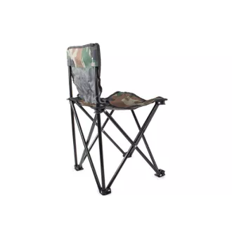 Składane krzesło kempingowe (bez podłokietników), kamuflaż