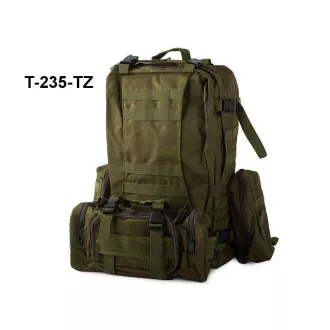 Plecak w kamuflażu Lynx, kamuflaż wojskowy - 48,5 l