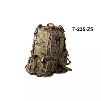 Plecak w kamuflażu Lynx, kamuflaż wojskowy - 48,5 l