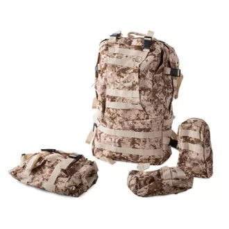 Plecak w kamuflażu Lynx, kamuflaż wojskowy - 48,5 l