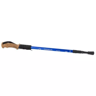 Kije trekkingowe Nordic Walking z ergonomiczną korkową rączką, 135 cm, 2 szt.