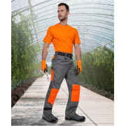 ARDON®2STRONG spodnie szary-pomarańczowy