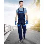 ARDON®COOL TREND ciemnoniebiesko-jasnoniebieskie spodnie lakierowane | H8420/46