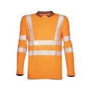 Koszulka z długim rękawem ARDON®SIGNAL pomarańczowa | H5927/