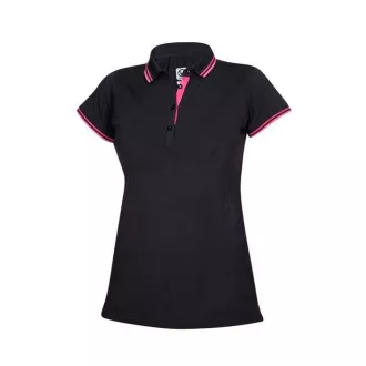 Damska koszulka polo ARDON®FLORET czarna | H6319/