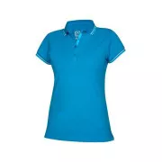 Damska koszulka polo ARDON®FLORET niebieska | H6320/