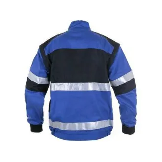 Bluzka CXS LUXY BRIGHT, męska, niebiesko-czarna, rozm