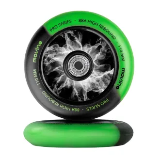 Kółka zapasowe do hulajnogi freestyle MOVINO Maniac, 110 mm, nylon, 2 szt.