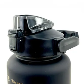 Motywacyjna butelka sportowa 3w1, 2000 ml 900 ml 300 ml Motywacyjna butelka sportowa 3w1, 2000 ml 900 ml 300 ml