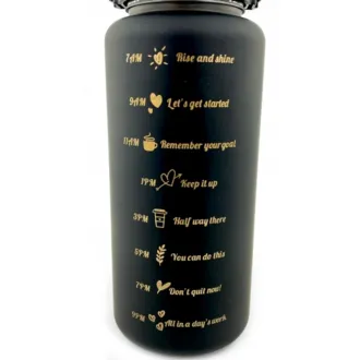 Motywacyjna butelka sportowa 3w1, 2000 ml 900 ml 300 ml Motywacyjna butelka sportowa 3w1, 2000 ml 900 ml 300 ml