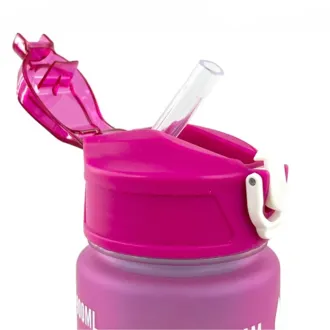 Motywacyjna butelka sportowa 3w1, 2000 ml 900 ml 300 ml Motywacyjna butelka sportowa 3w1, 2000 ml 900 ml 300 ml