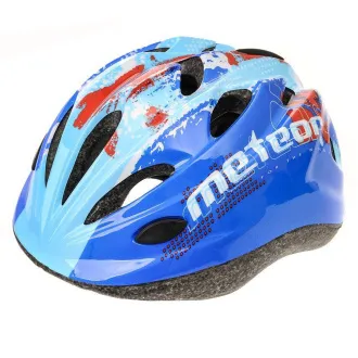 Dziecięcy kask rowerowy MTR BLUE SPLASH Dziecięcy kask rowerowy MTR BLUE SPLASH