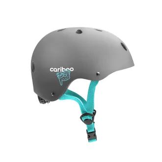 Kask dziecięcy Movino Cariboo szary (48-53 cm)