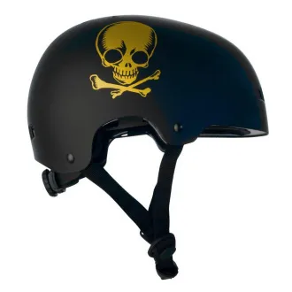 Kask Freestyle NKX Brain Saver, czarno-złoty Kask Freestyle NKX Brain Saver, czarno-złoty
