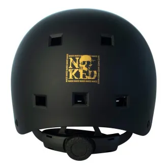 Kask Freestyle NKX Brain Saver, czarno-złoty Kask Freestyle NKX Brain Saver, czarno-złoty