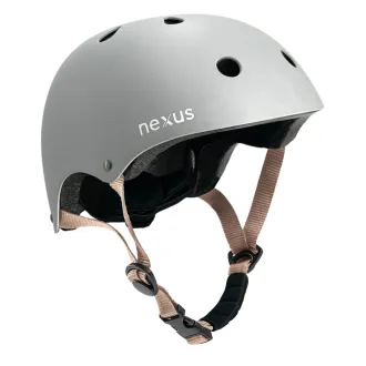 Kask dziecięcy SKITT NEXUS Edition, chłodny szary