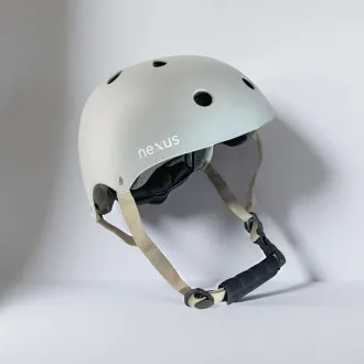Kask dziecięcy SKITT NEXUS Edition, chłodny szary