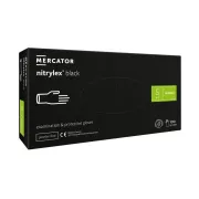 NITRYLEX BLACK - Rękawice nitrylowe (bezpudrowe) czarne, 100 szt.