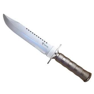 Nóż taktyczny MILITARY FINKA SURVIVAL 35 cm czarny/srebrny Nóż taktyczny MILITARY FINKA SURVIVAL 35 cm czarny/srebrny