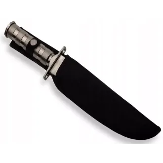 Nóż taktyczny MILITARY FINKA SURVIVAL 35 cm czarny/srebrny Nóż taktyczny MILITARY FINKA SURVIVAL 35 cm czarny/srebrny