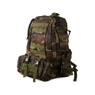 Plecak w kamuflażu Lynx, kamuflaż wojskowy - 48,5 l Plecak w kamuflażu Lynx, kamuflaż wojskowy - 48,5 l