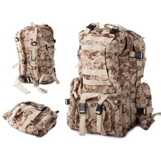 Plecak w kamuflażu Lynx, kamuflaż wojskowy - 48,5 l Plecak w kamuflażu Lynx, kamuflaż wojskowy - 48,5 l