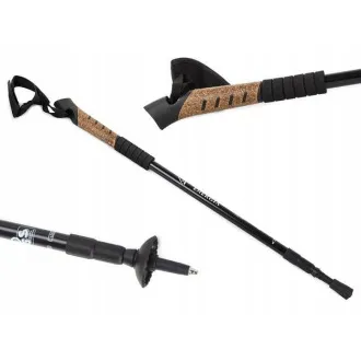 Kije trekkingowe Nordic Walking z korkową rączką, 135 cm, 2 szt. Kije trekkingowe Nordic Walking z korkową rączką, 135 cm, 2 szt.