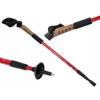Kije trekkingowe Nordic Walking z korkową rączką, 135 cm, 2 szt. Kije trekkingowe Nordic Walking z korkową rączką, 135 cm, 2 szt.