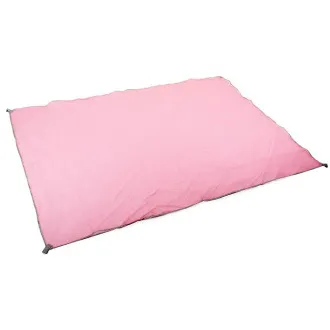 Koc plażowy 200x200, różowy