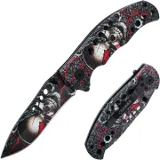 Składany nóż taktyczny SKULL 20 cm