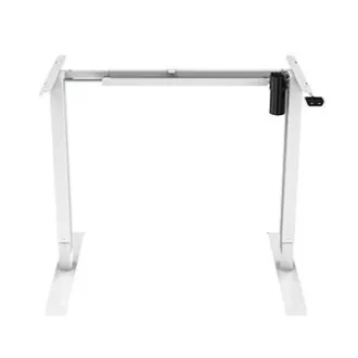 Stół roboczy z elektrycznie regulowaną wysokością 75x140cm, biały, ergo