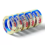 Taśma klejąca, CORE, papierowa, Schuller Eh,klar, żółta, 25mm, 50m