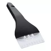 Skrobaczka do lodu czarna, plastikowa, z oświetleniem LED, WYPRZEDAŻ
