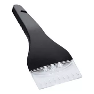 Skrobaczka do lodu czarna, plastikowa, z oświetleniem LED, WYPRZEDAŻ